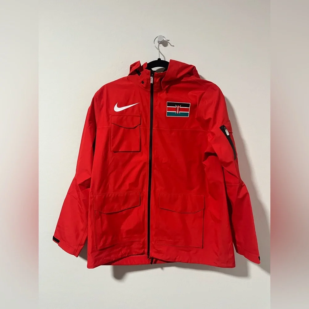 New Nike Pro Elite Storm-Fit ADV Kenya Team Issued Hooded Jacket CI8866-602 - Picture 5 of 8
